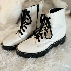 MADDEN Girl G-Krist Lace-Up Women’s Combat Boot